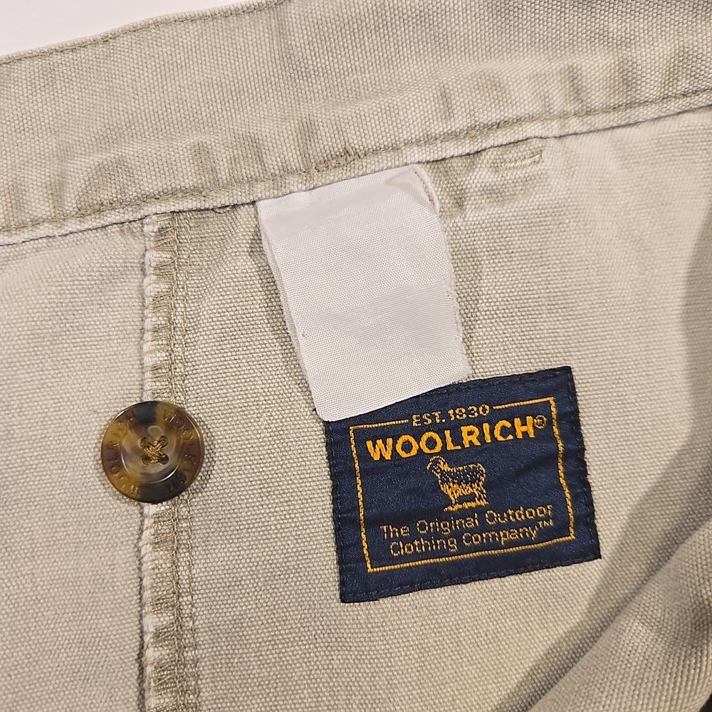 VTG Woolrich Mens 40 Utility Cargo Shorts Thrashed Distressed Y2K Workwear USA - Picture 6 of 9
